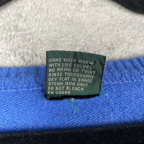 John Martin Sweater Mens XL V Neck Lambswool Blend Pullover Soft Warm Knit - Picture 12 of 16